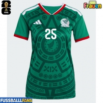 Mexiko Roberto Alvarado #25 Heimtrikot Frauen WM 2026 Kurzarm